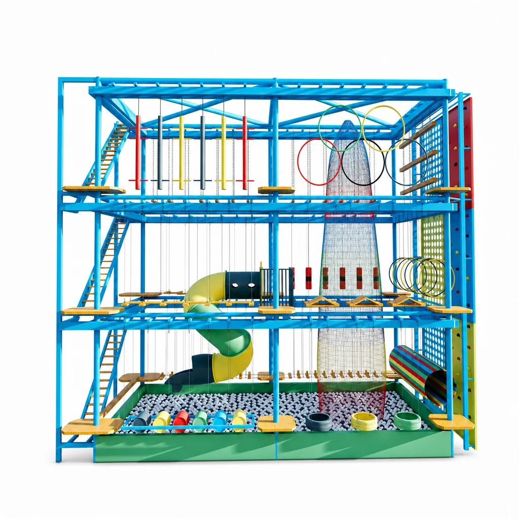 multi storey climbing set4