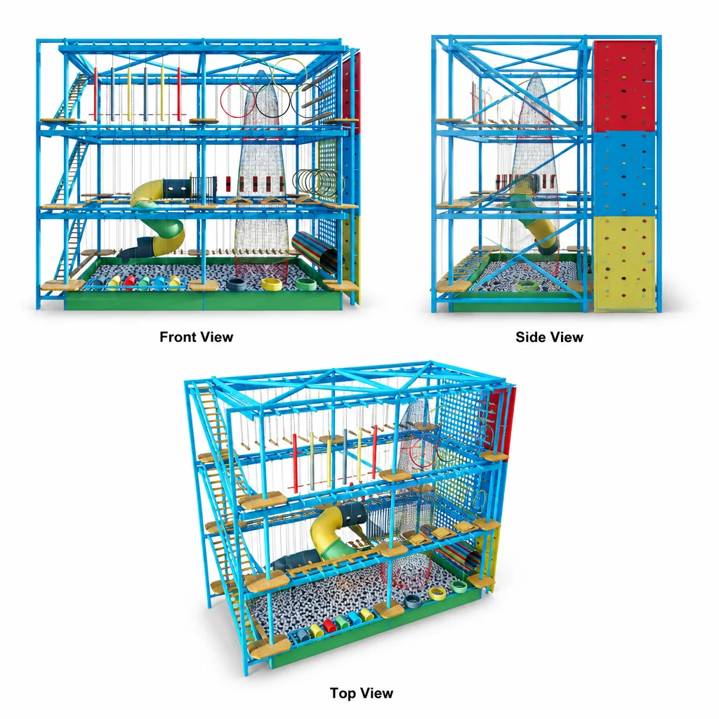 multi storey climbing set8