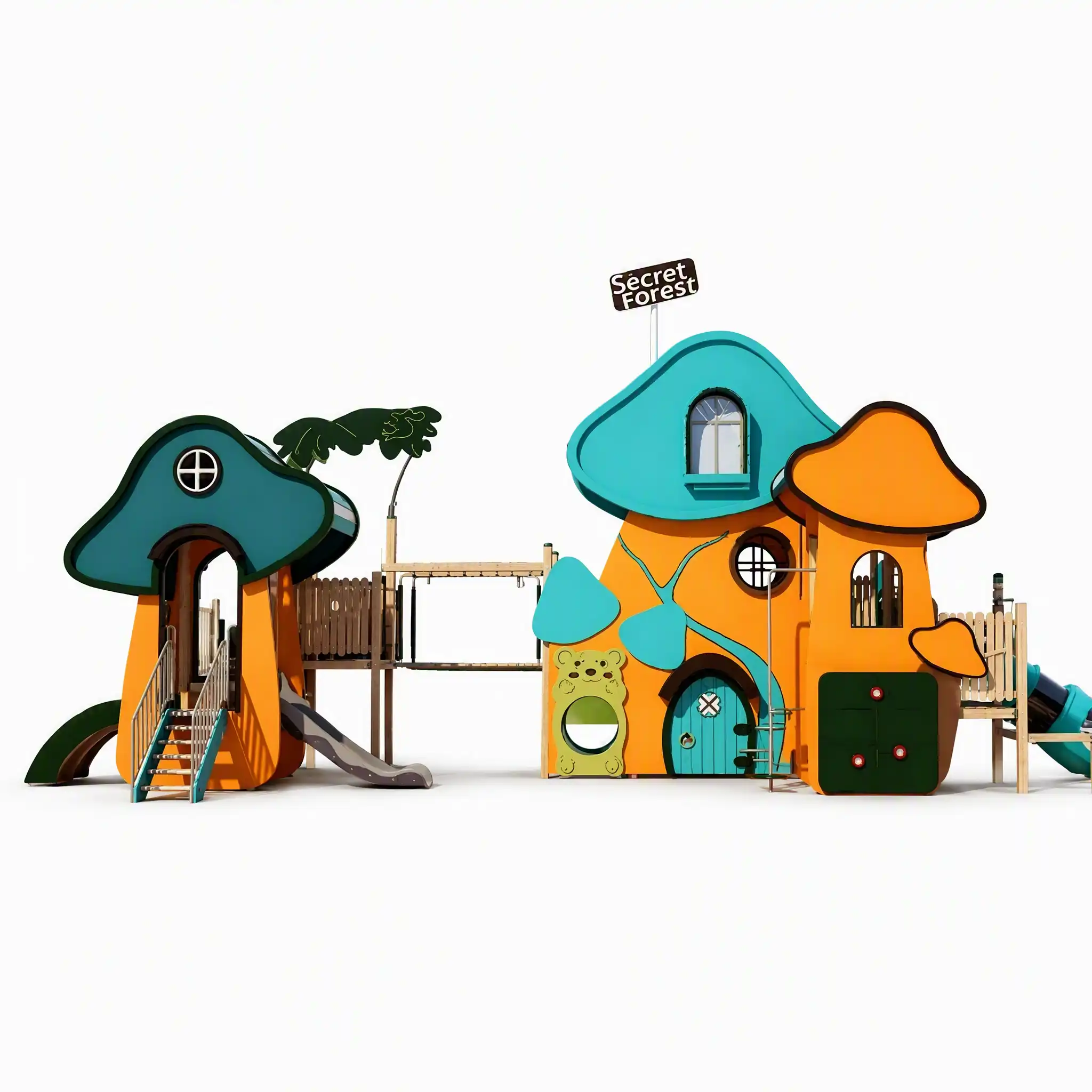 mushroom hut slide