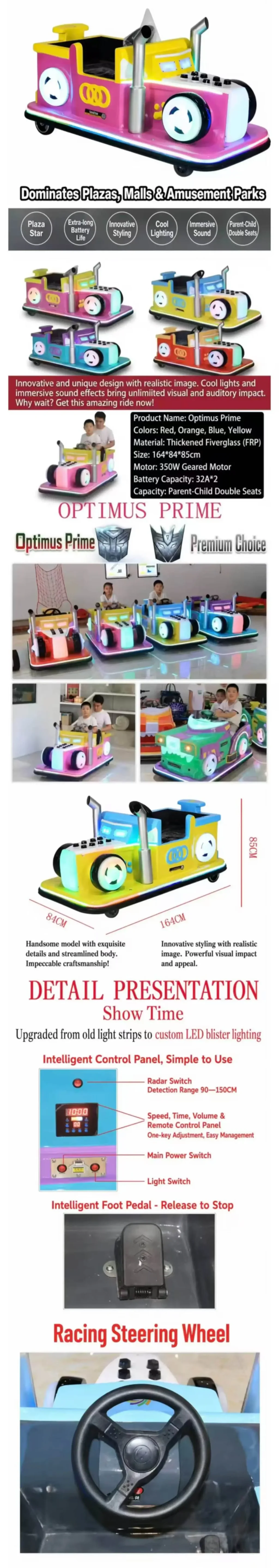 optimus prime bumper car8