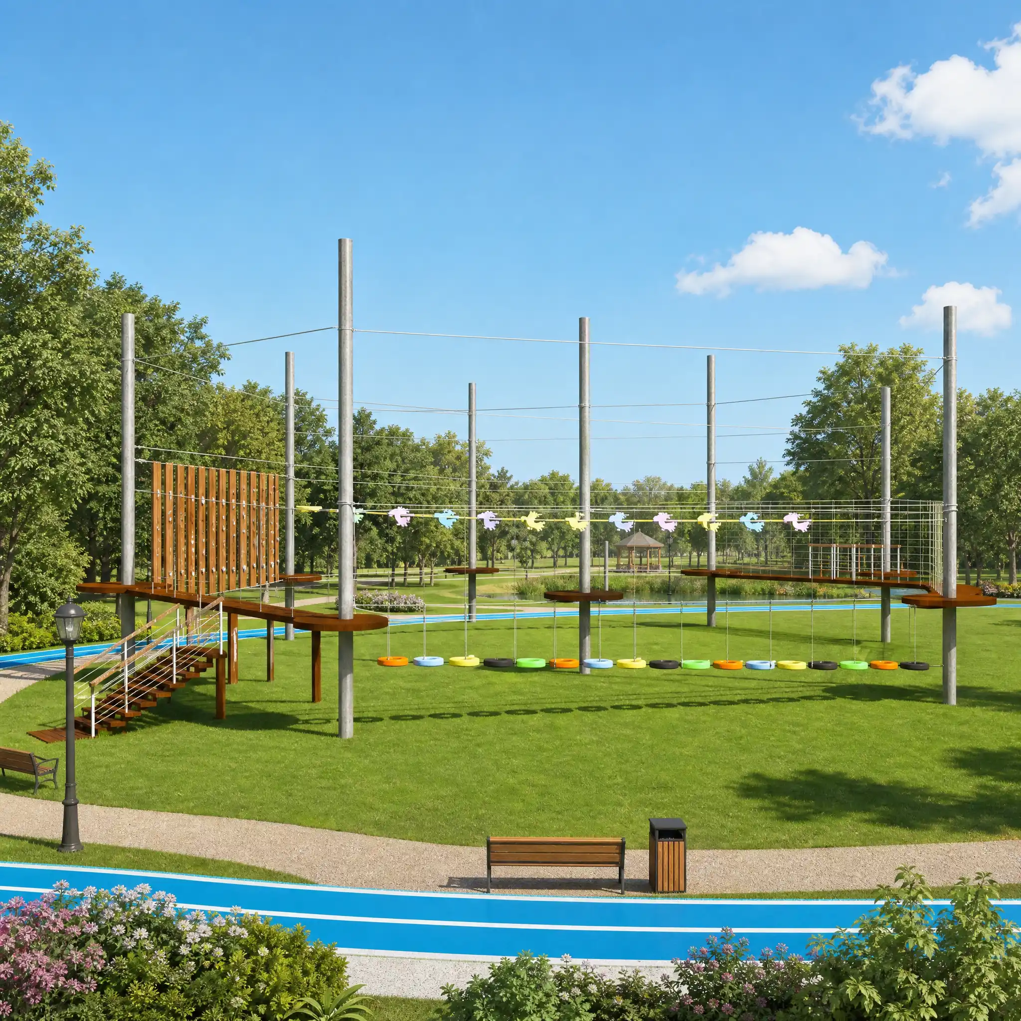 rope bridge playground1