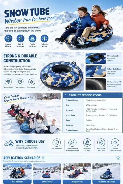 snow tubes