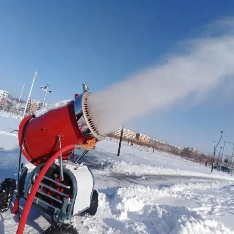 support high temperature snowmaking