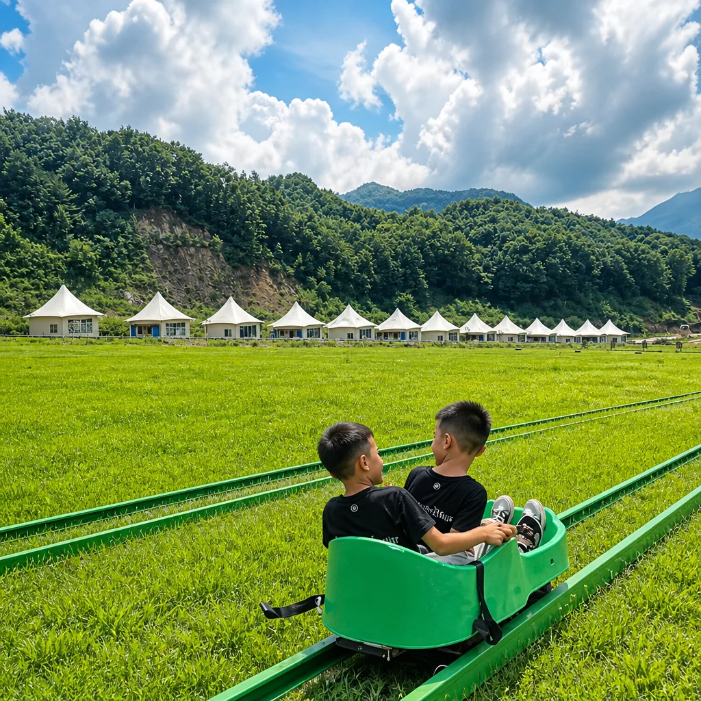 track skiing grass7