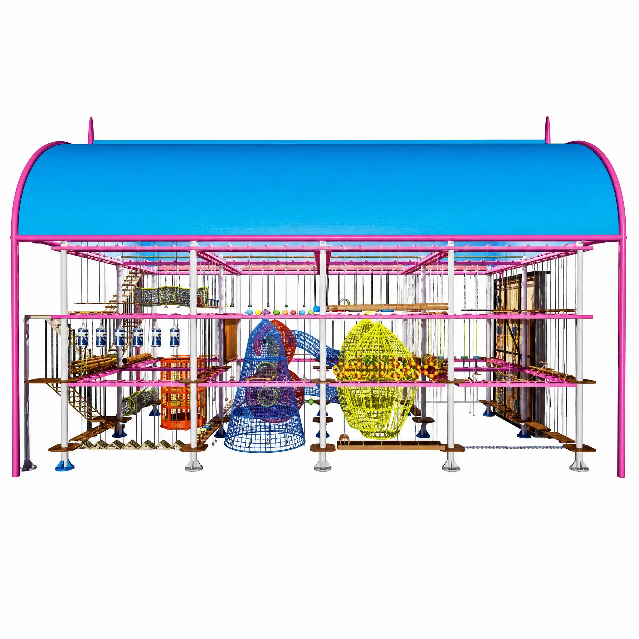 trampoline play maze12