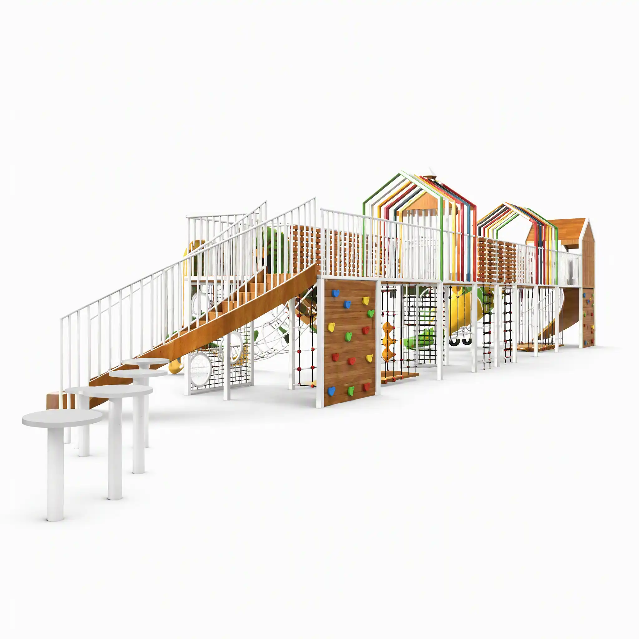tree house kingdom themedplayground with slide7