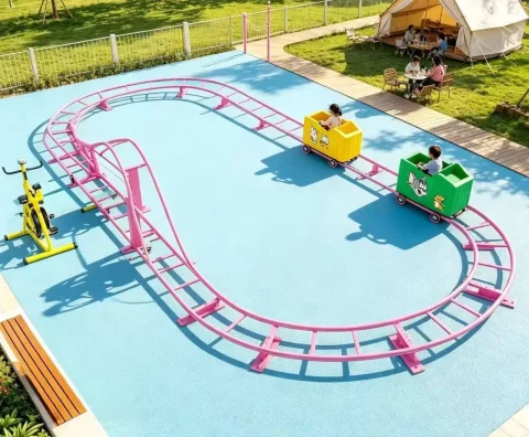 unpowered roller coaster