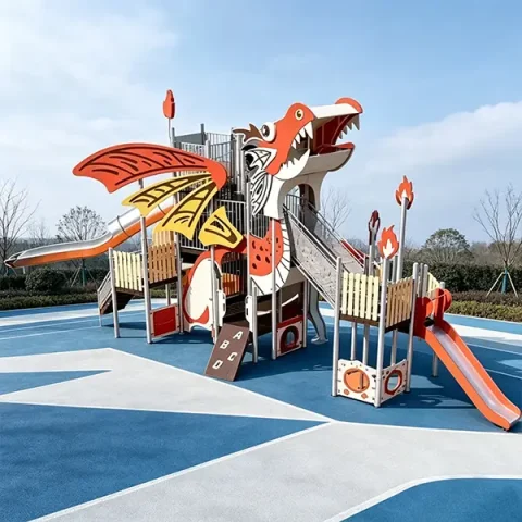 、giant dragon adventure play set