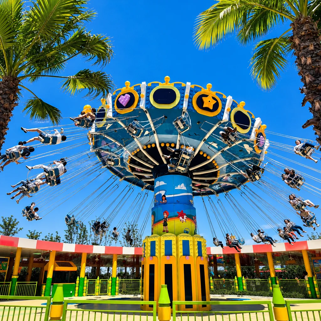 amusement park swing ride
