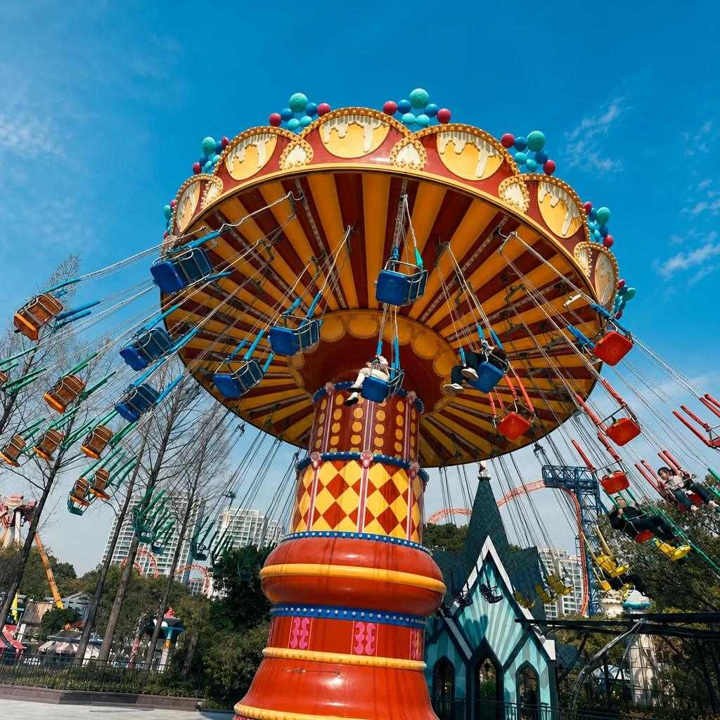 amusement park swing ride1