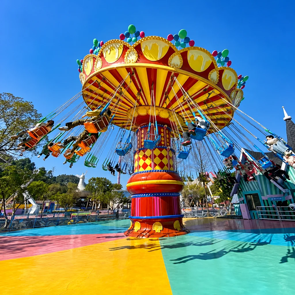 amusement park swing ride3