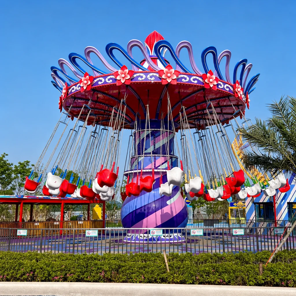 amusement park swing ride7