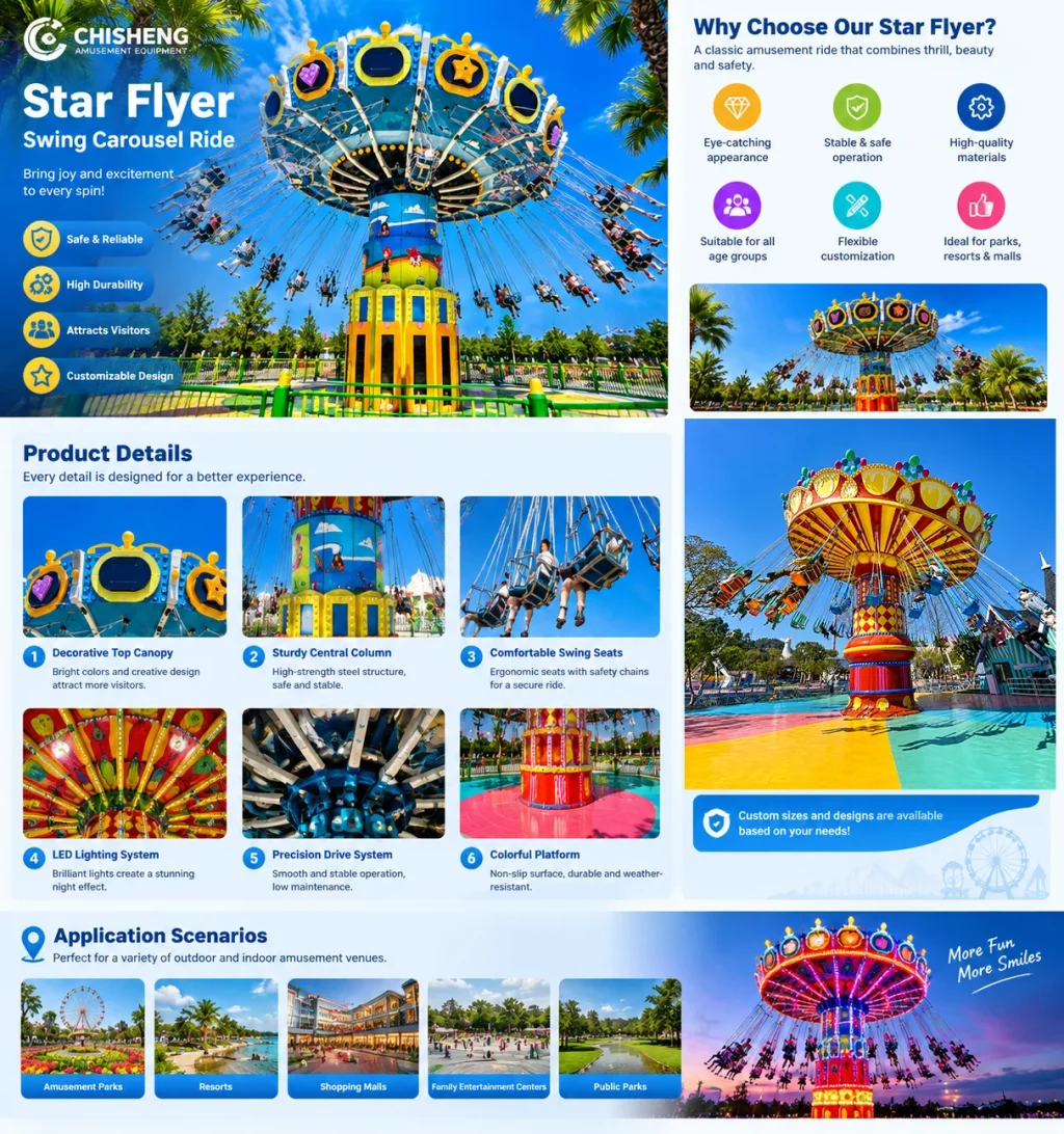 amusement park swing ride8