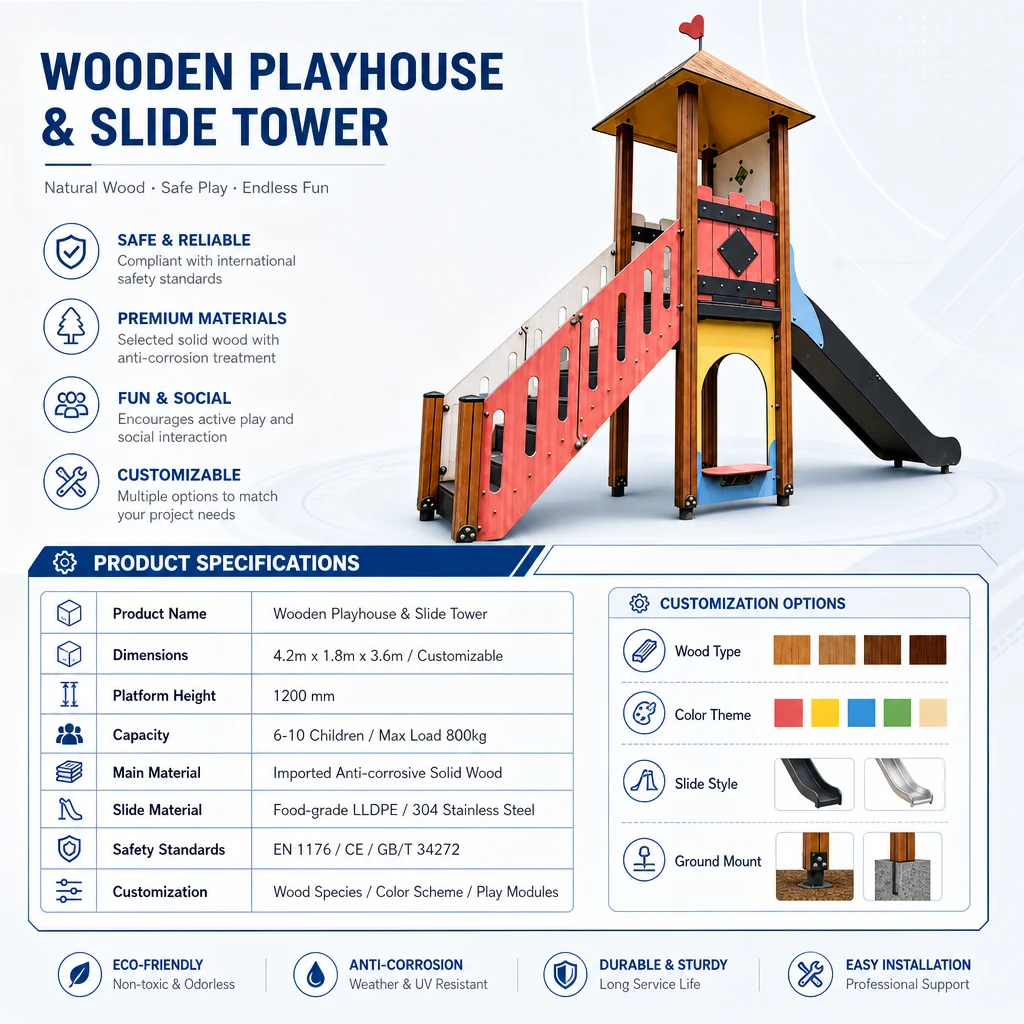 castle themed playground slide4