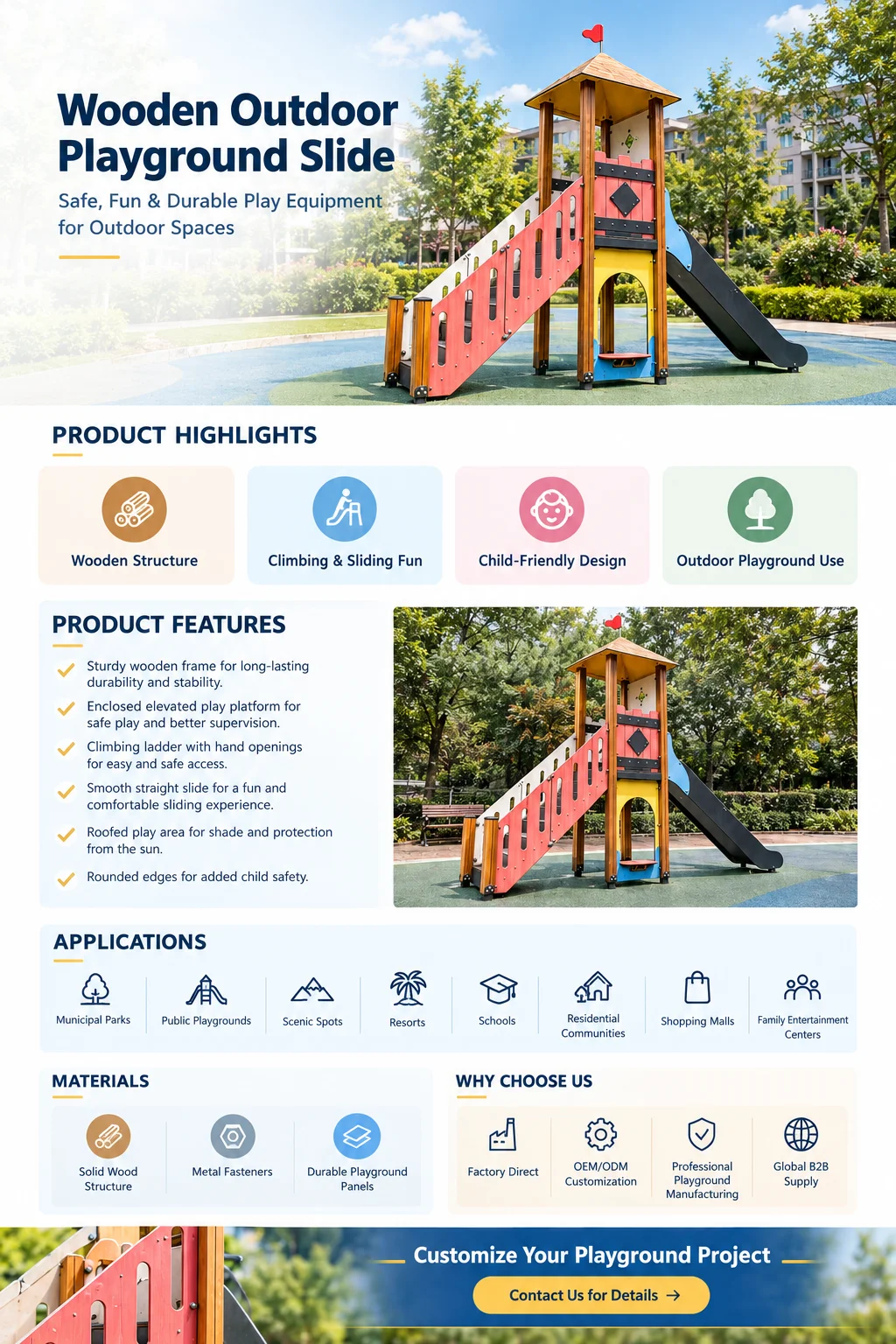 castle themed playground slide9