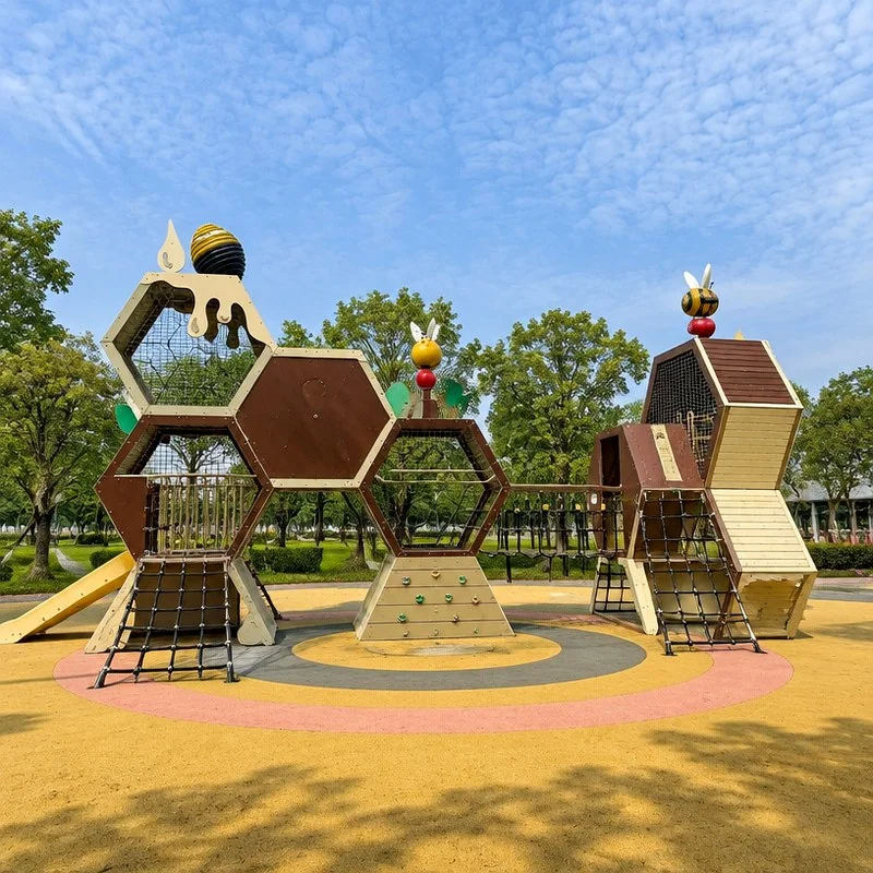 climbing slide play complex2