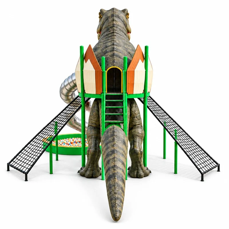 dinosaur climbing slide6