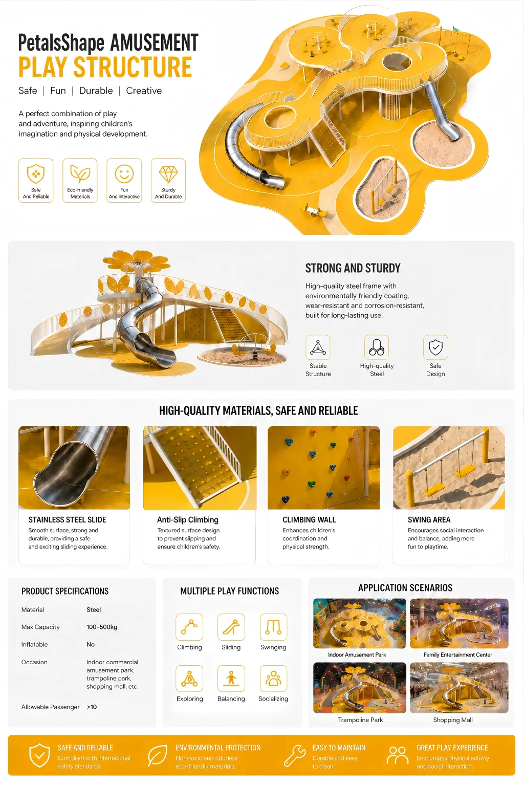 flower themed playground slide10
