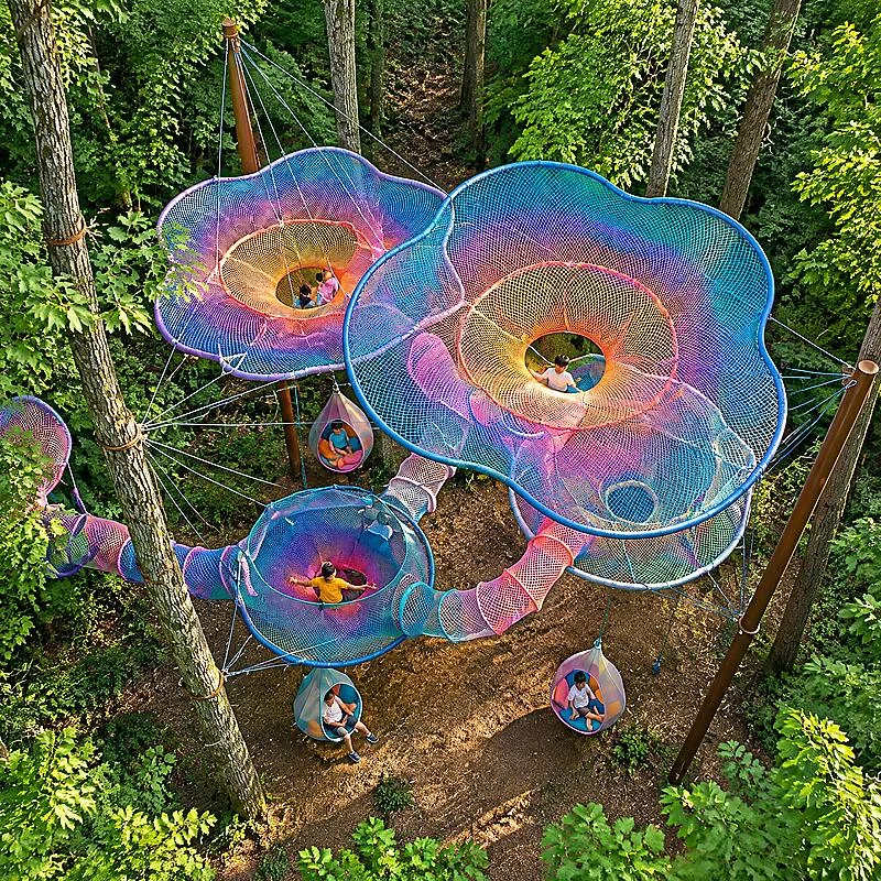 forest rainbow cloud nest2