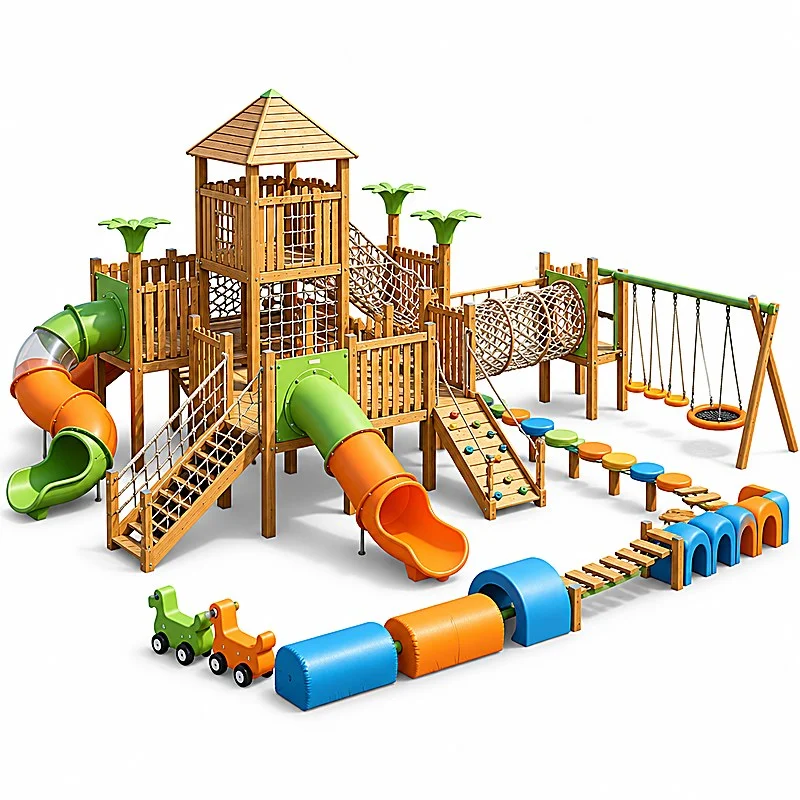 glamping castle play complex4