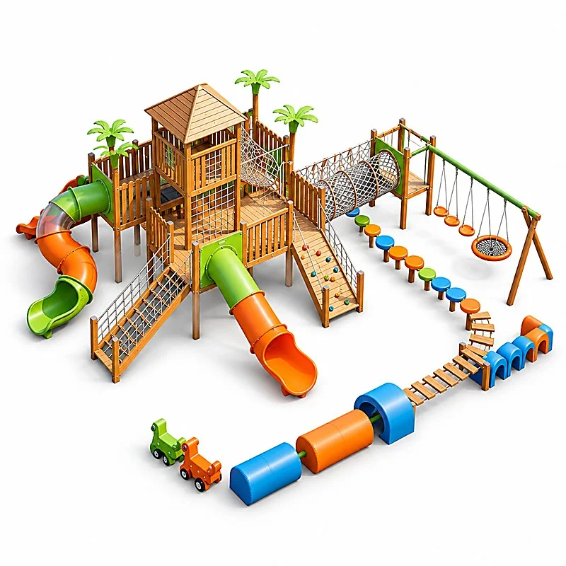 glamping castle play complex7