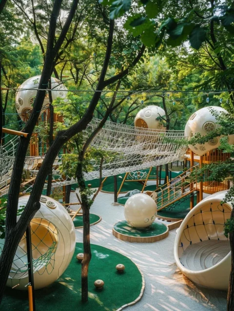 guanyun forest themed park case study3