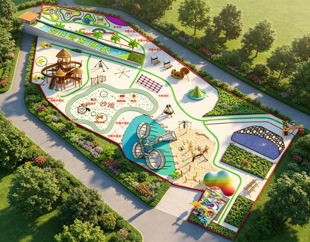 Forest-Themed Park
