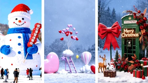 ice and snow carnival theme park53
