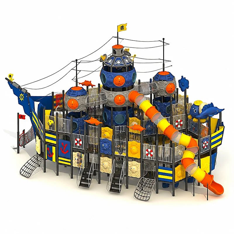 large pirate ship play complex2