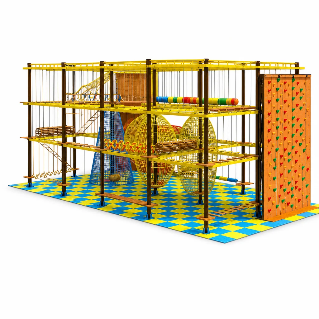 multi level climbing park