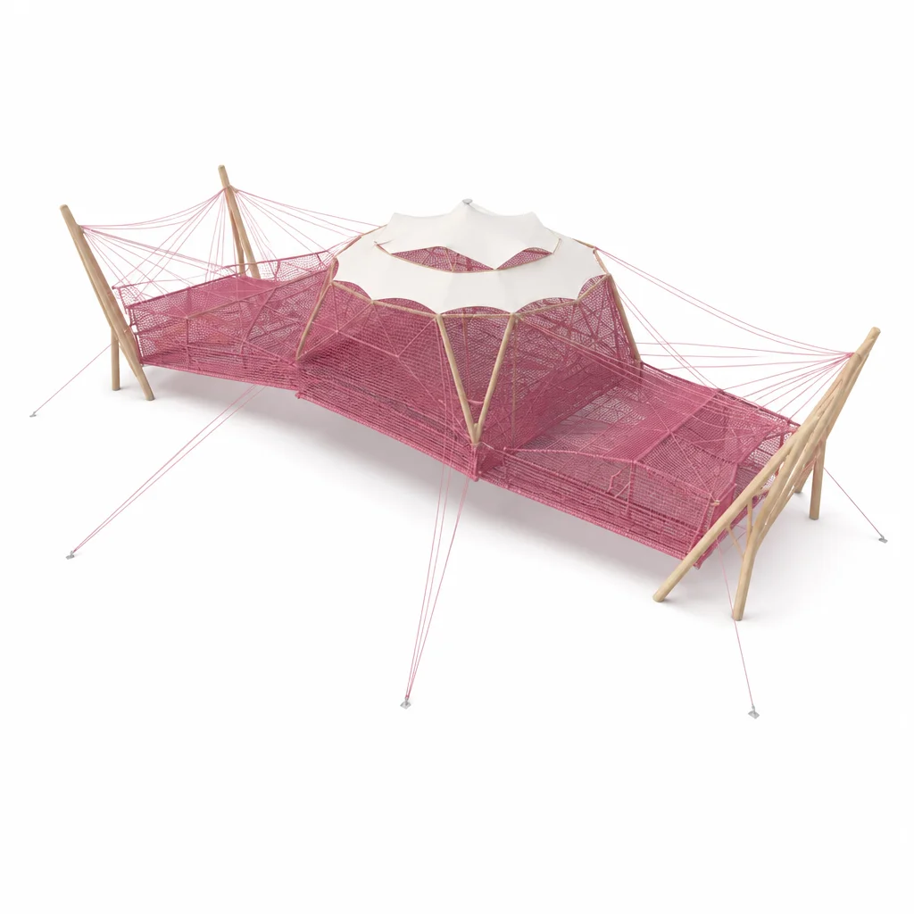 nature play rope net bridgev7