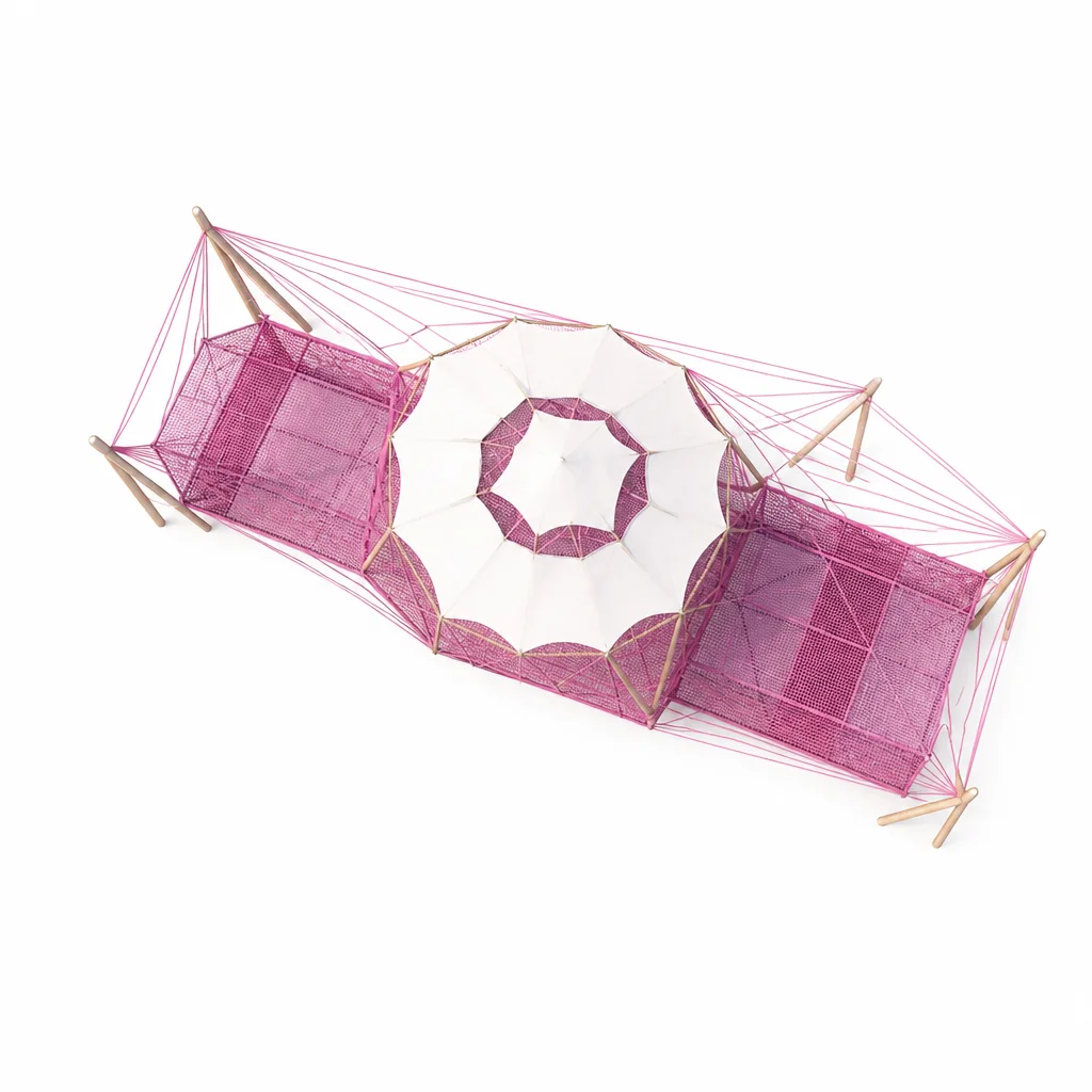 nature play rope net bridgev9