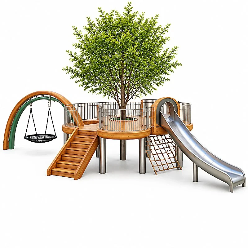 nature treehouse play complex6