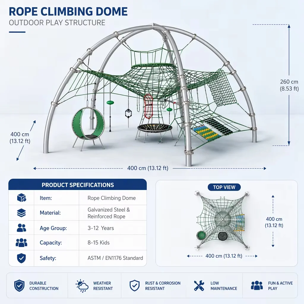 outdoor rope climbing dome10