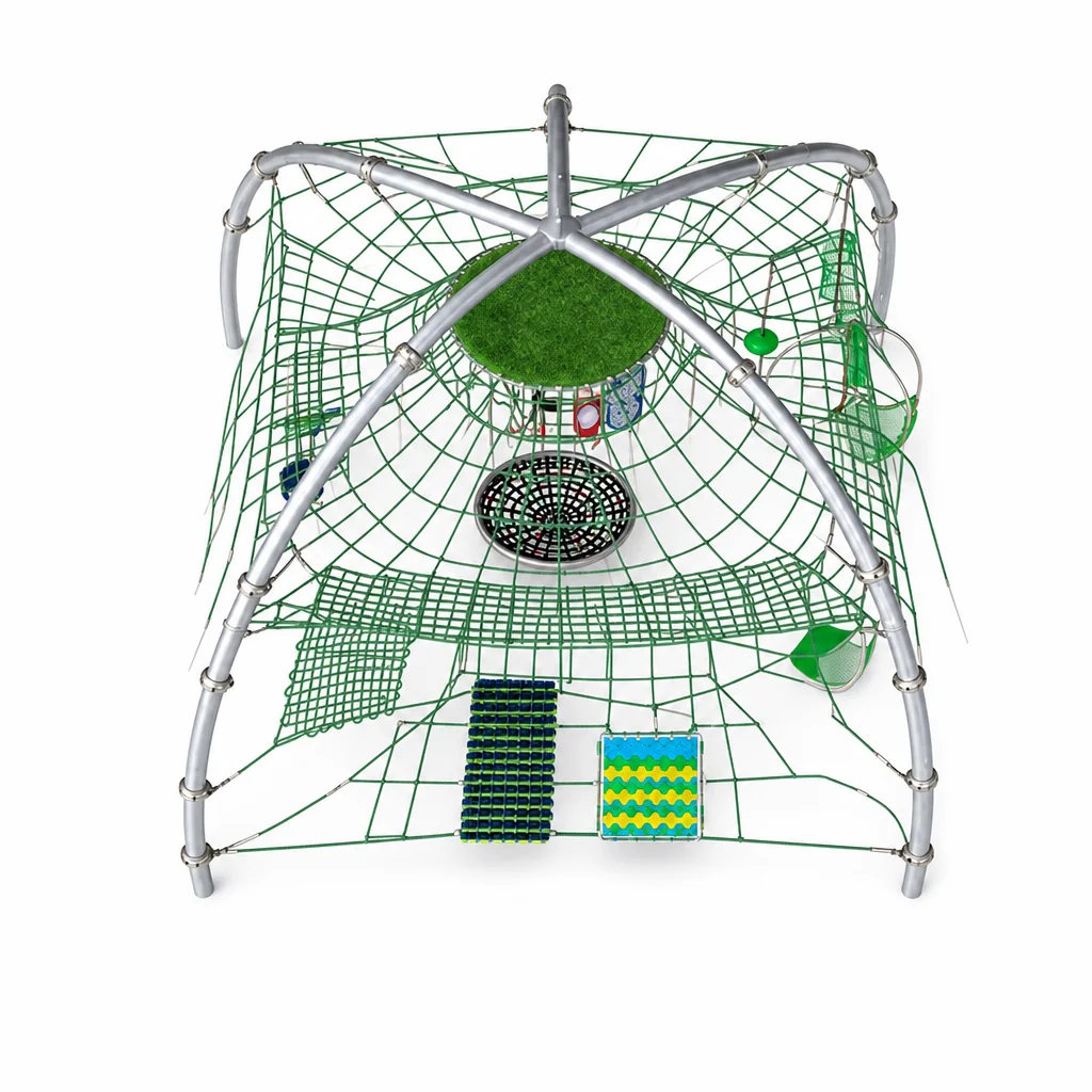 outdoor rope climbing dome3