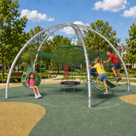 outdoor rope climbing dome8