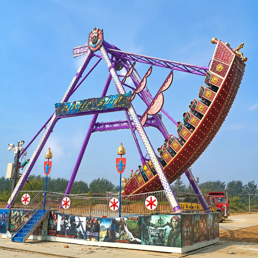 pirate ship amusement ride