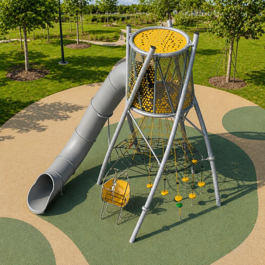 Spiral Slide Tower