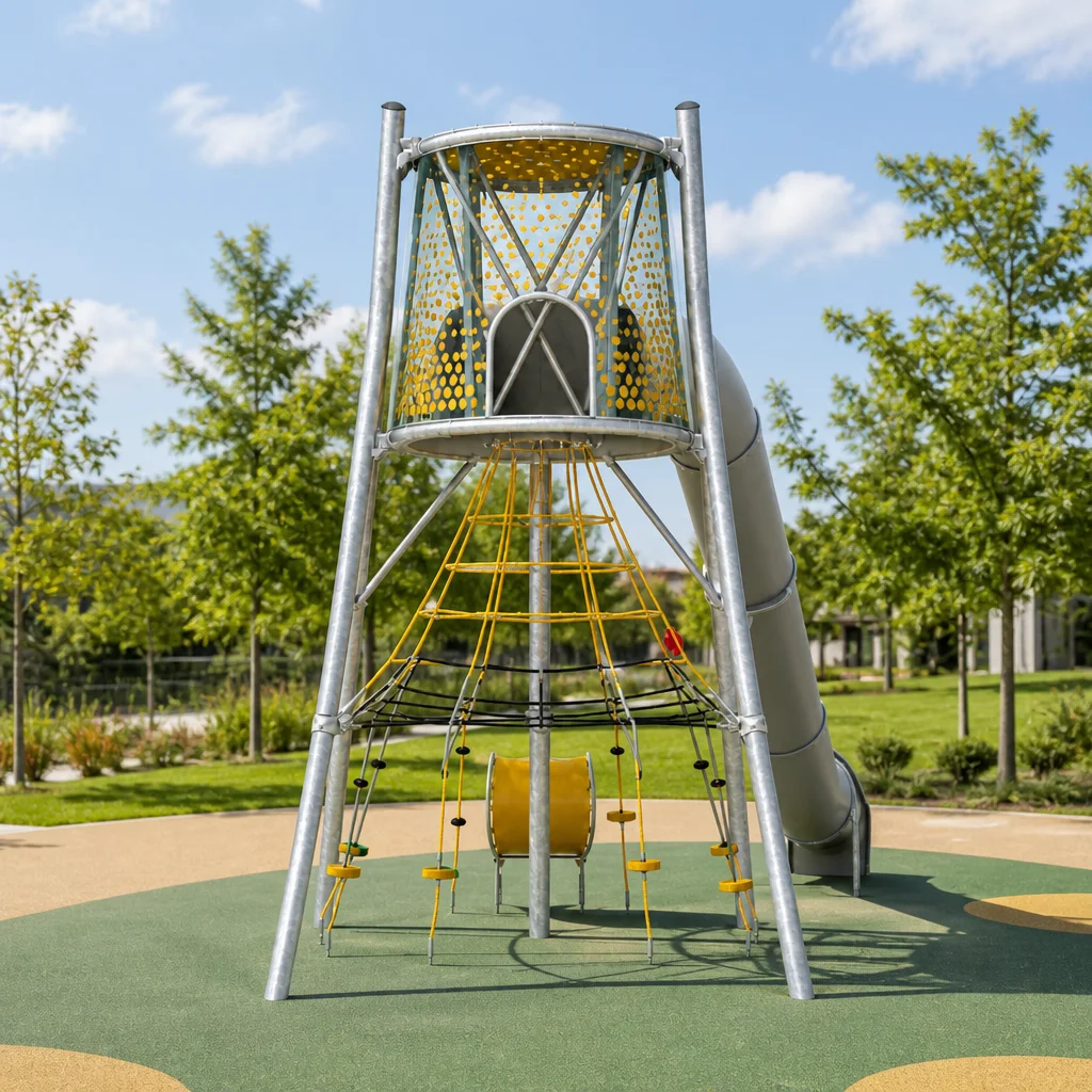 Spiral Slide Tower1