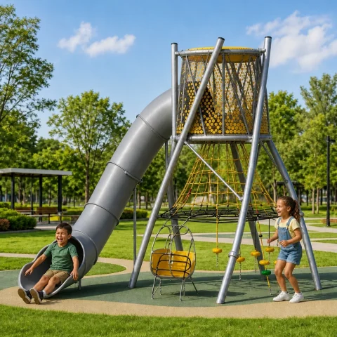 Spiral Slide Tower3
